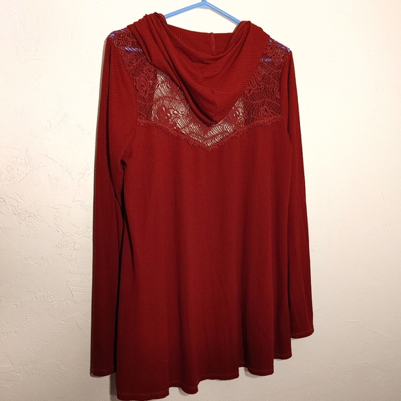 Maurices Lace back cardigan - Picture 5 of 7